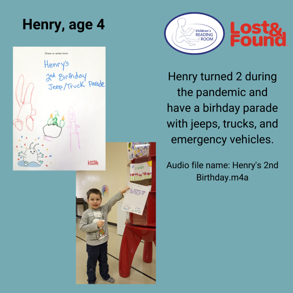 Henry, age 4, Ontario