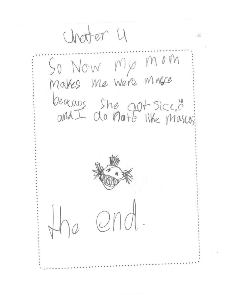 Lucia, age 9, British Columbia