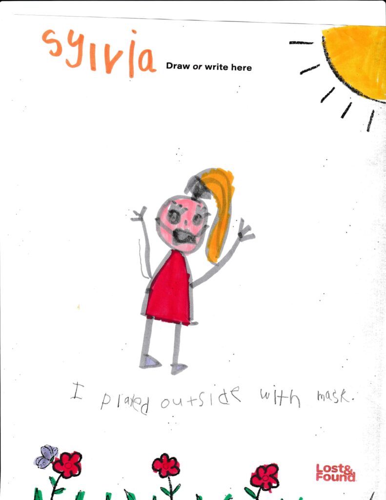 Sylvia, age 6, Manitoba
